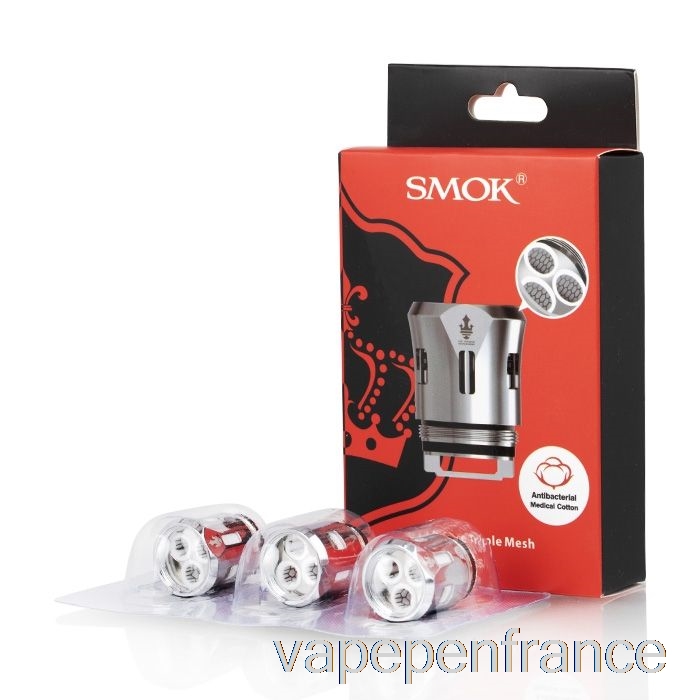 Smok Tfv12 Prince Bobines De Remplacement 0.15ohm V12 Prince Maille Bobines Vape Stylo